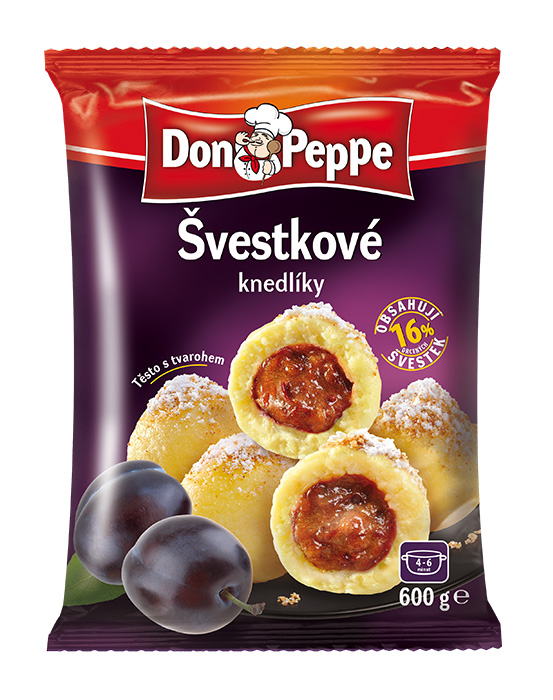 Don Peppe Švestkové knedlíky